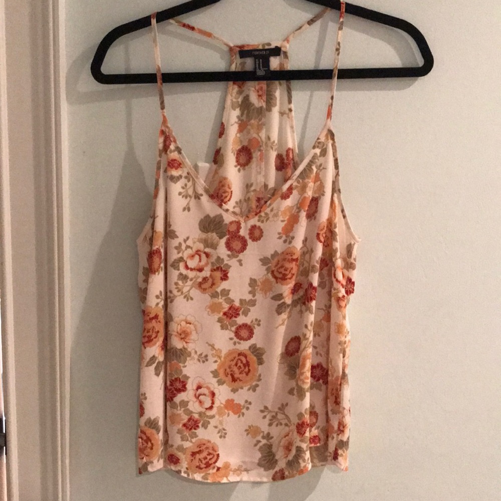 Forever 21 Floral Tanktop
